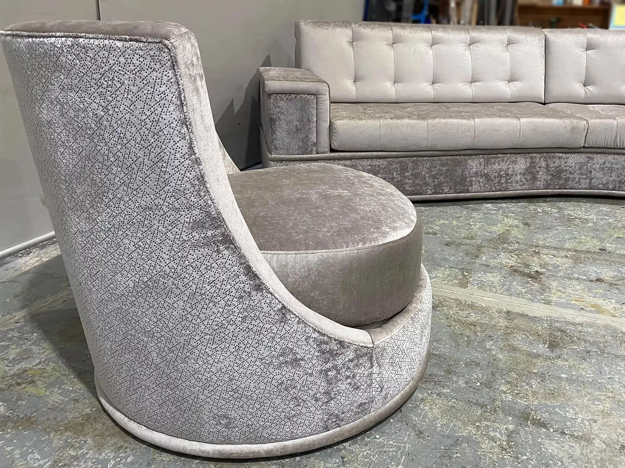 Feature Tub Chairs by Luxury Interior Designer, Furniture Designer and Manufacturer, Mark Alexander