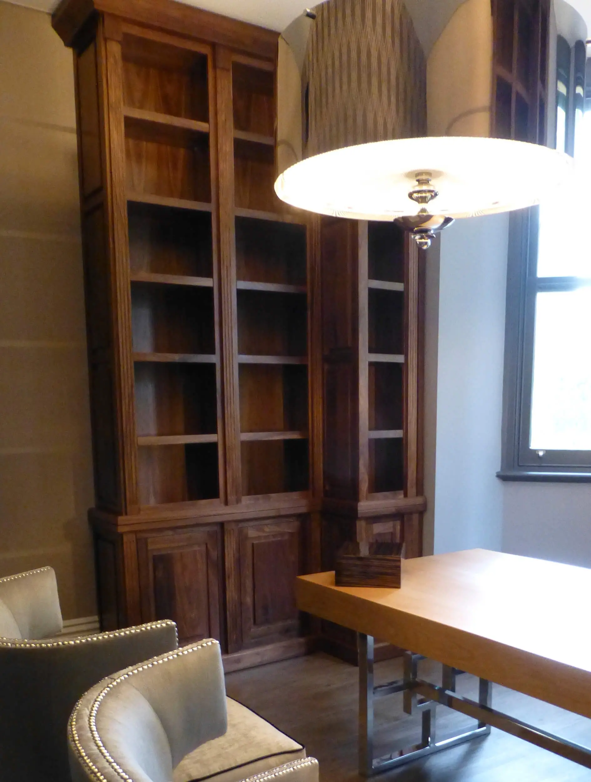 Hamptons Style Bookcase Design