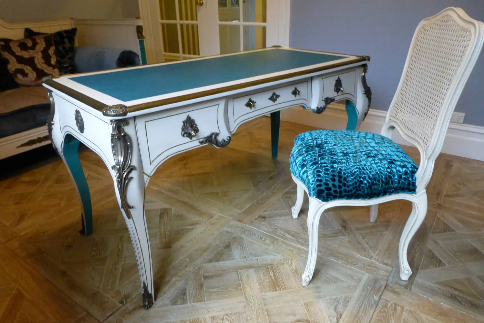 French Desk, by luxury interior designer, Mark Alexander