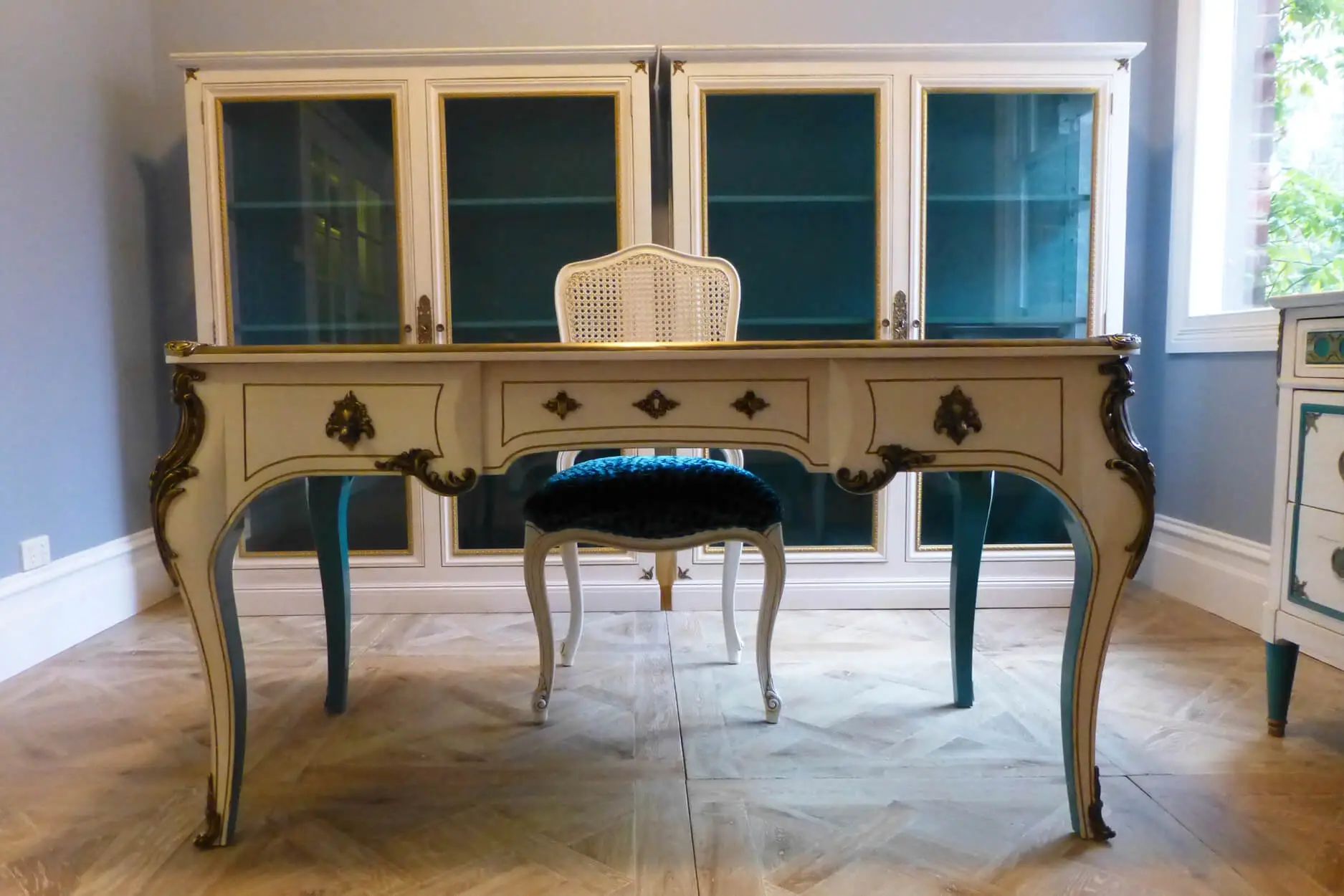 French Desk, by luxury interior designer, Mark Alexander