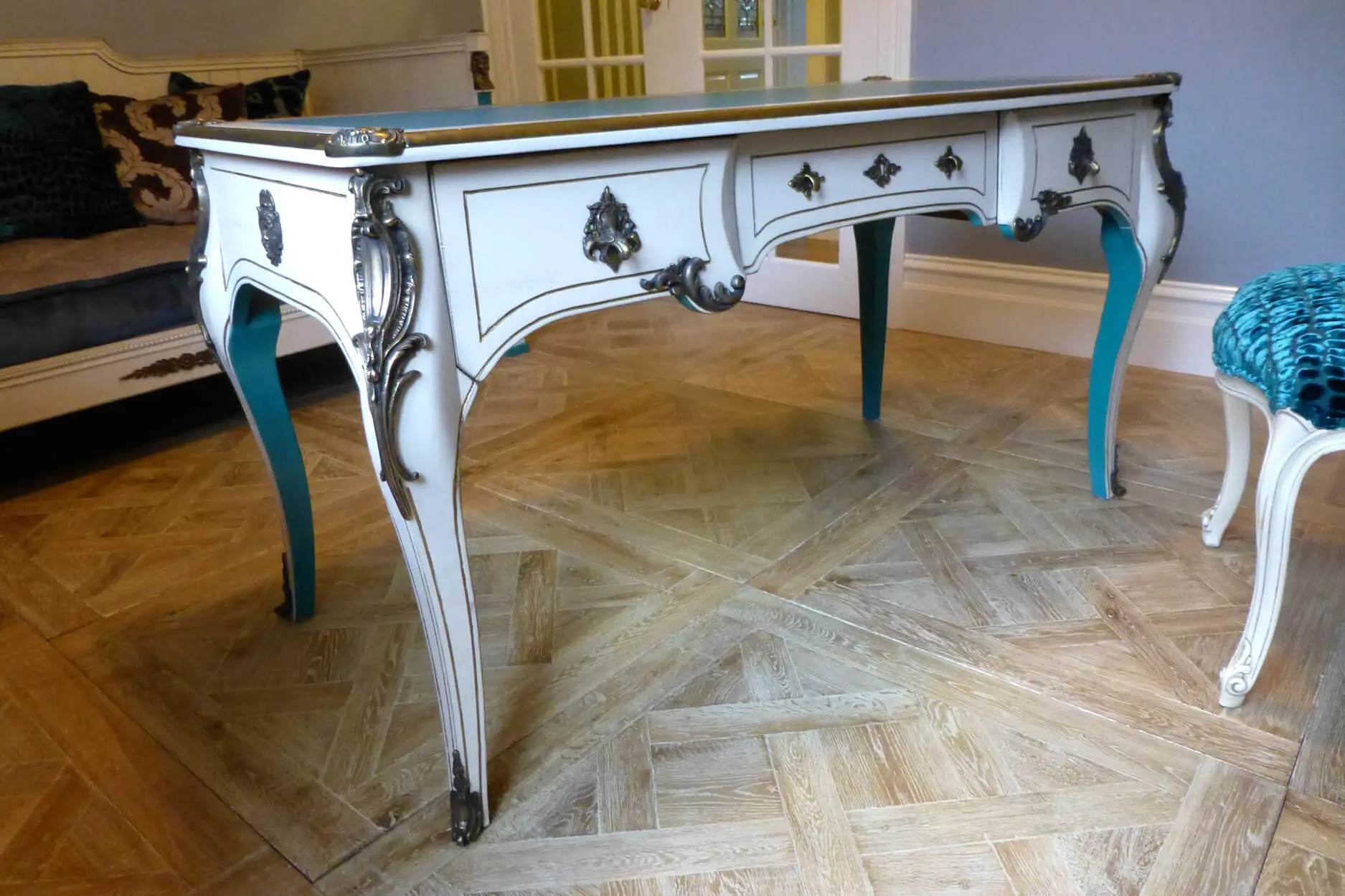 French Desk, by luxury interior designer, Mark Alexander
