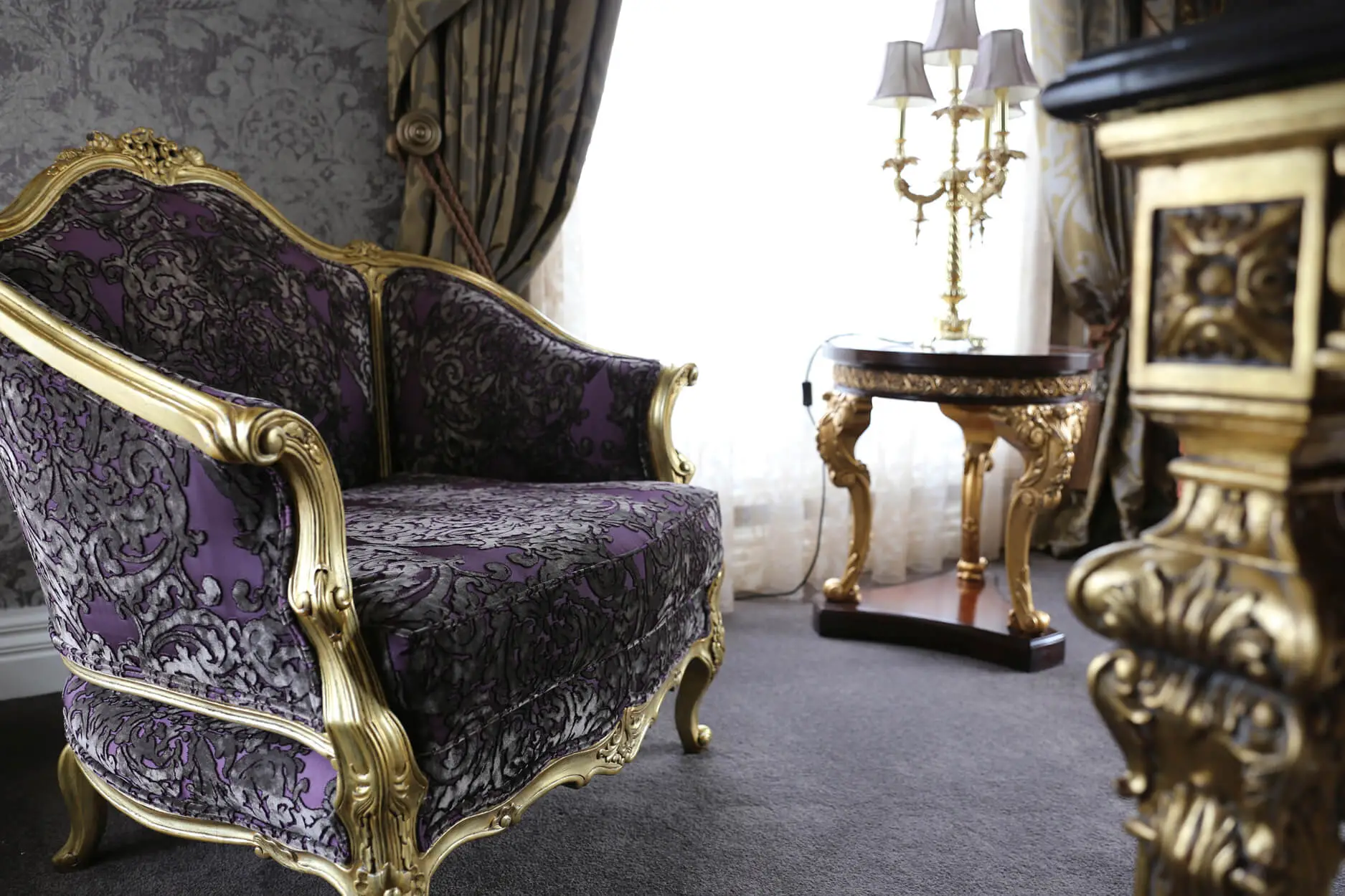 French Louis XV Feature Chair