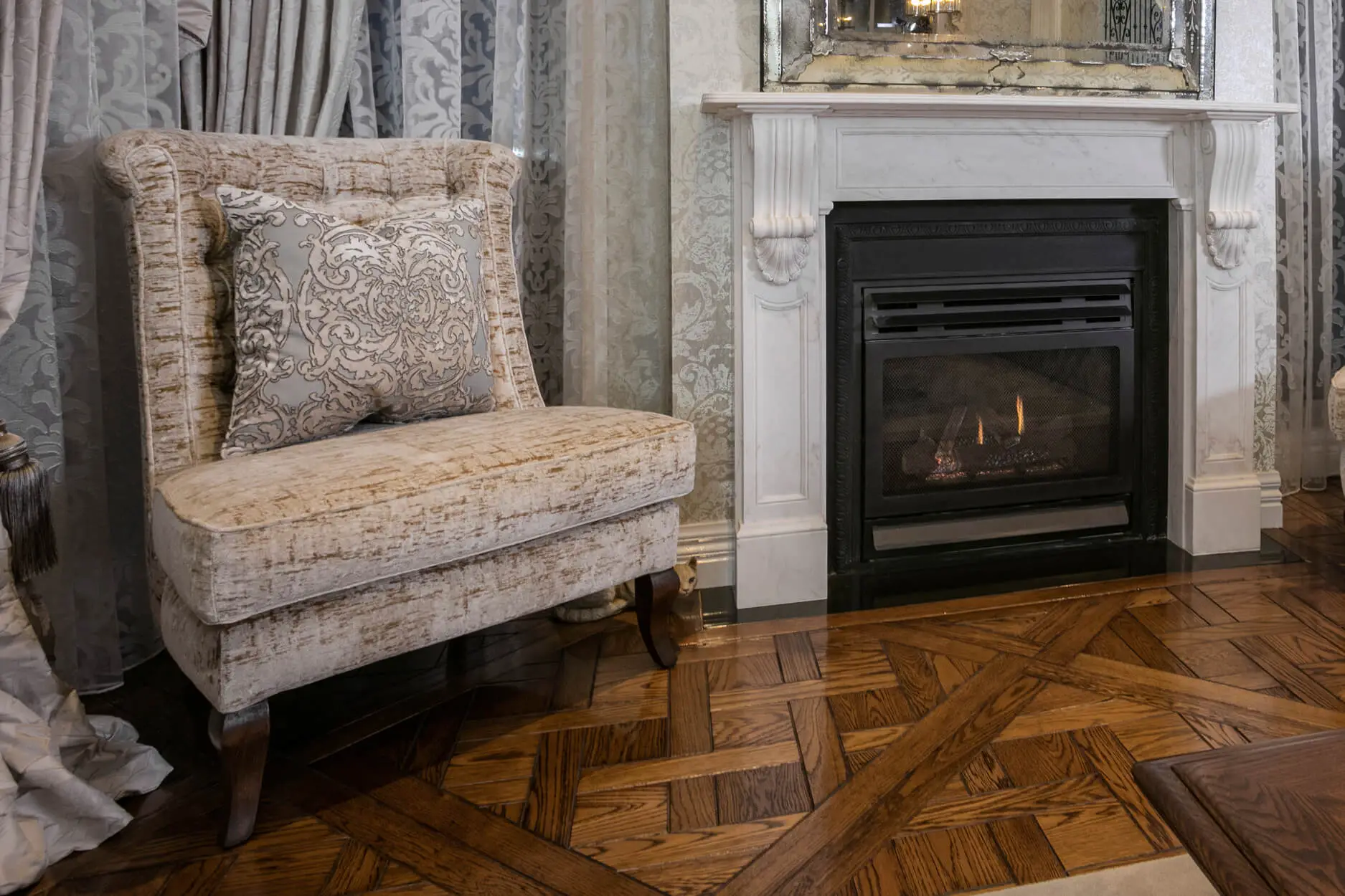 French Provincial Feature Chairs