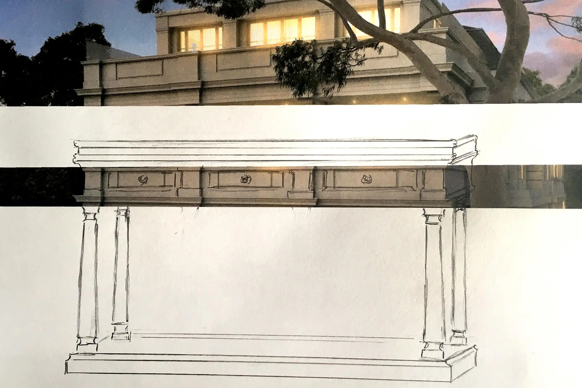 Designer Georgian Console Tables