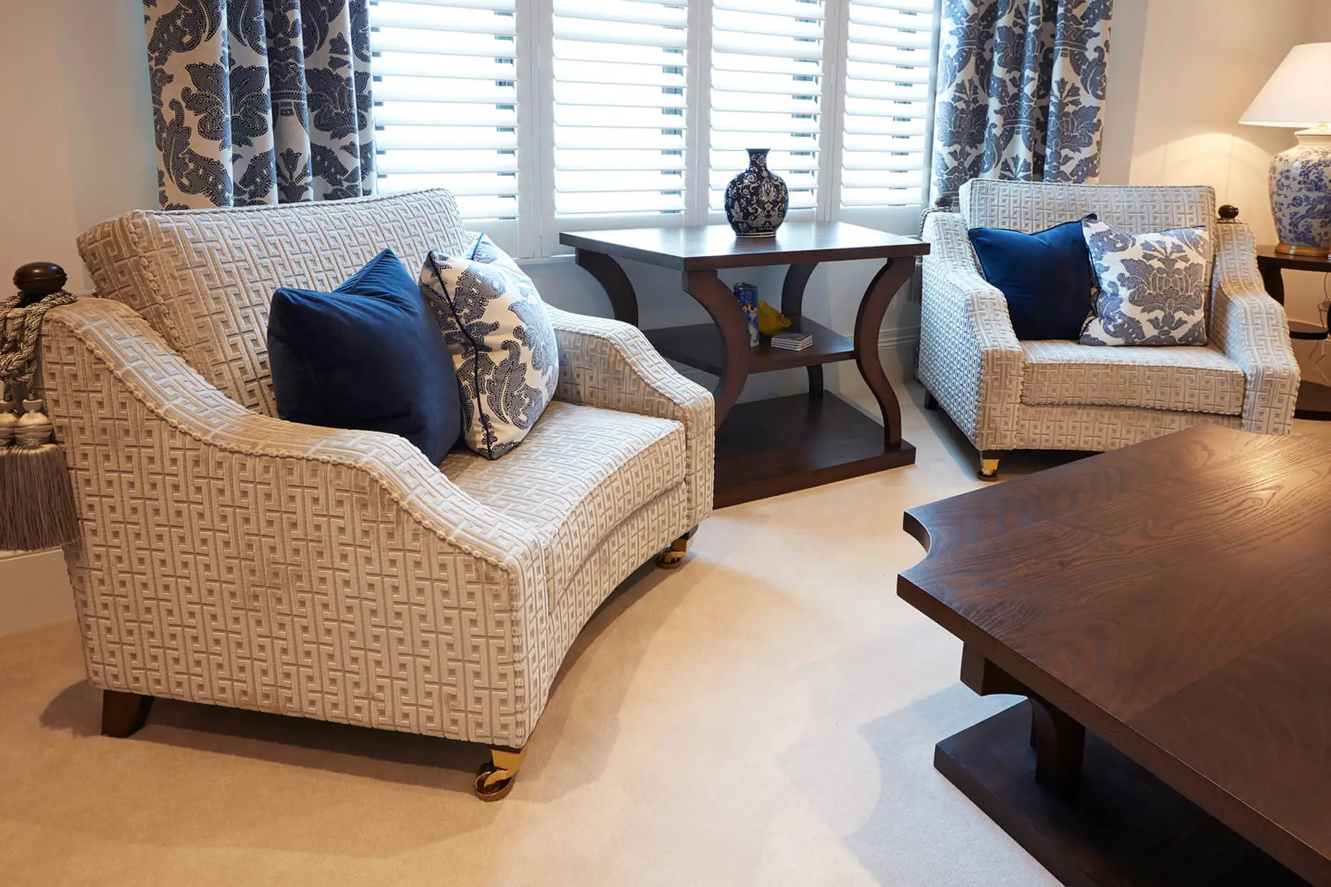 Large Arm Chairs 1.5 Seater
