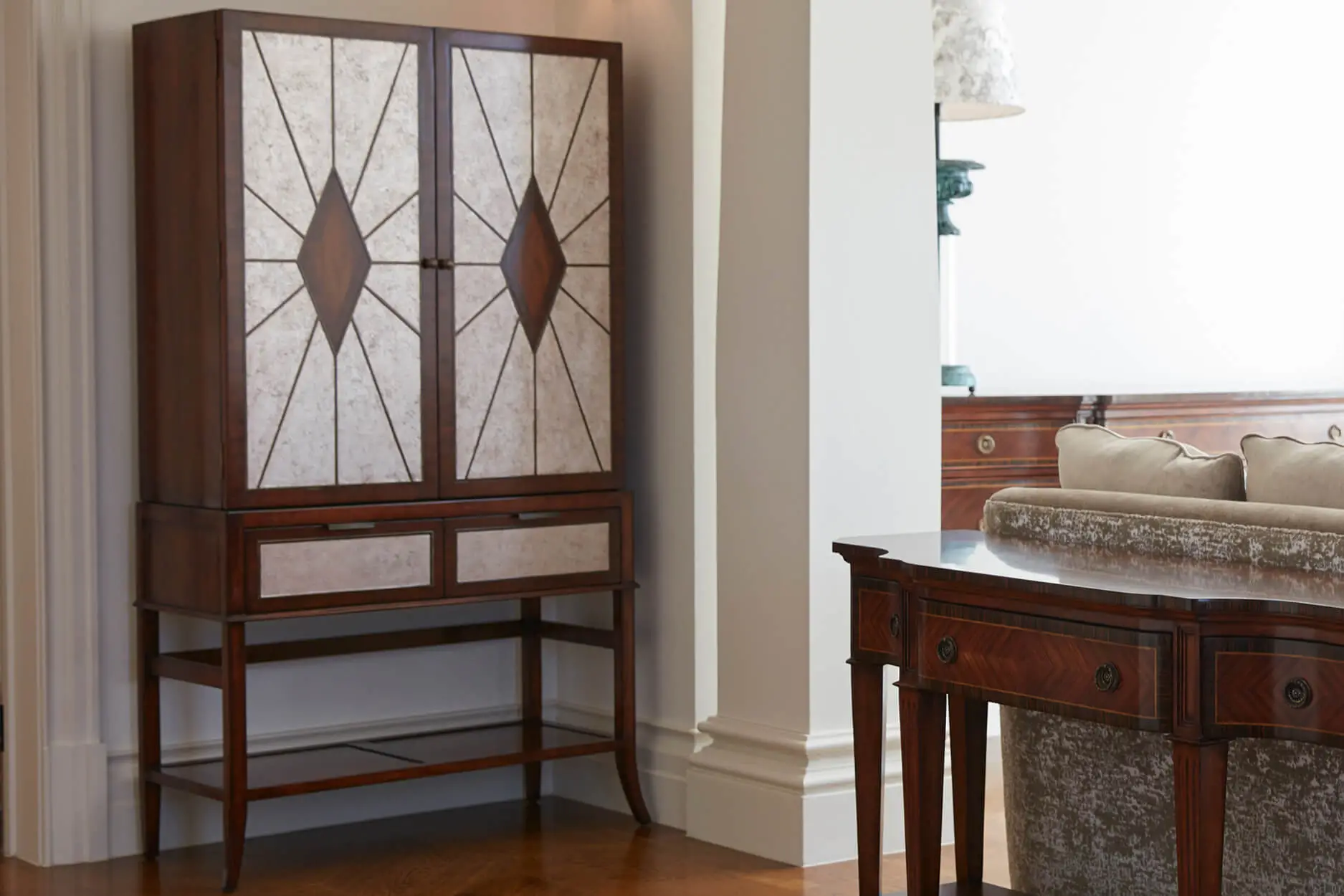 Designer Cabinets By Luxury Interior designer, Mark Alexander design