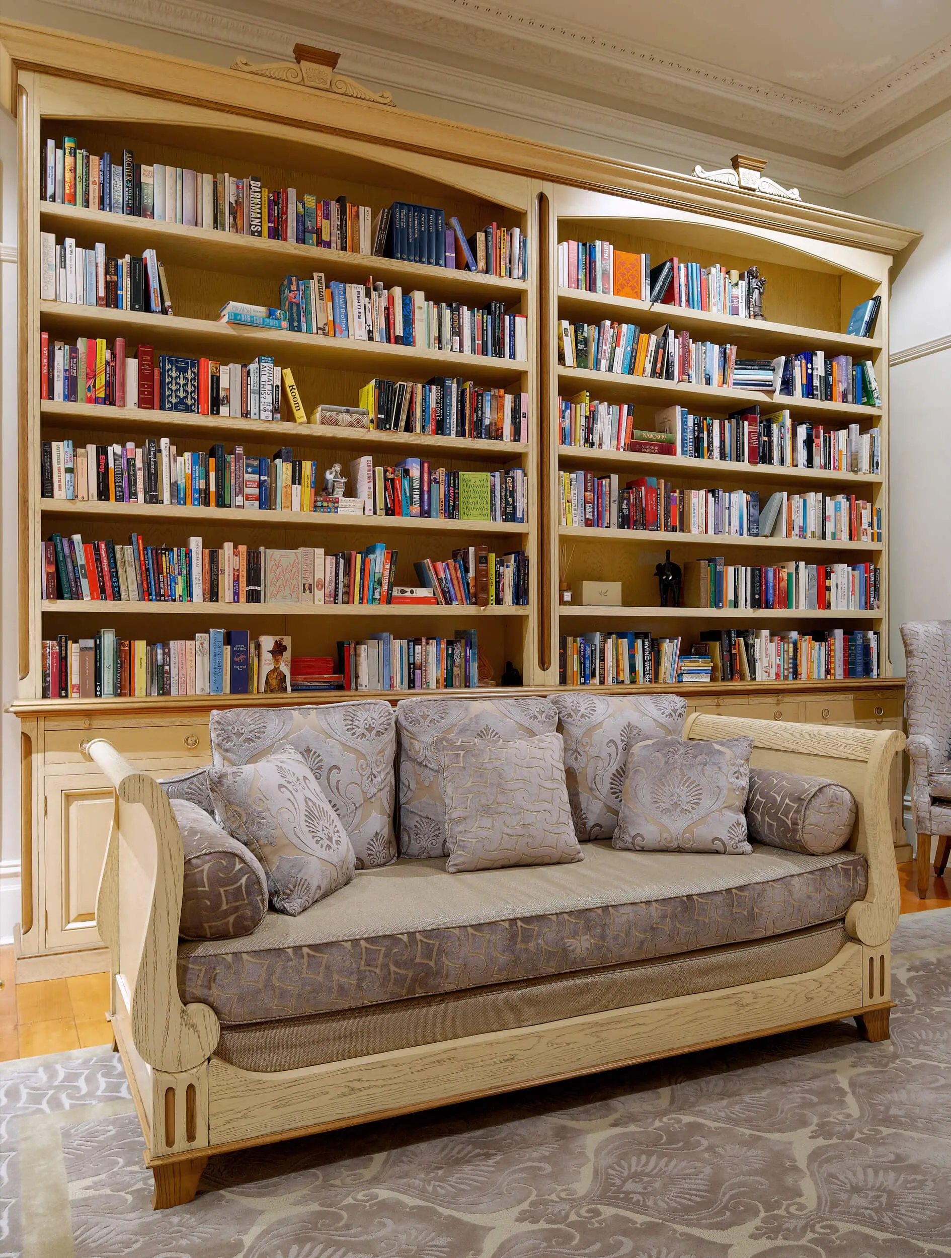 French Modern Style Bookcase Design