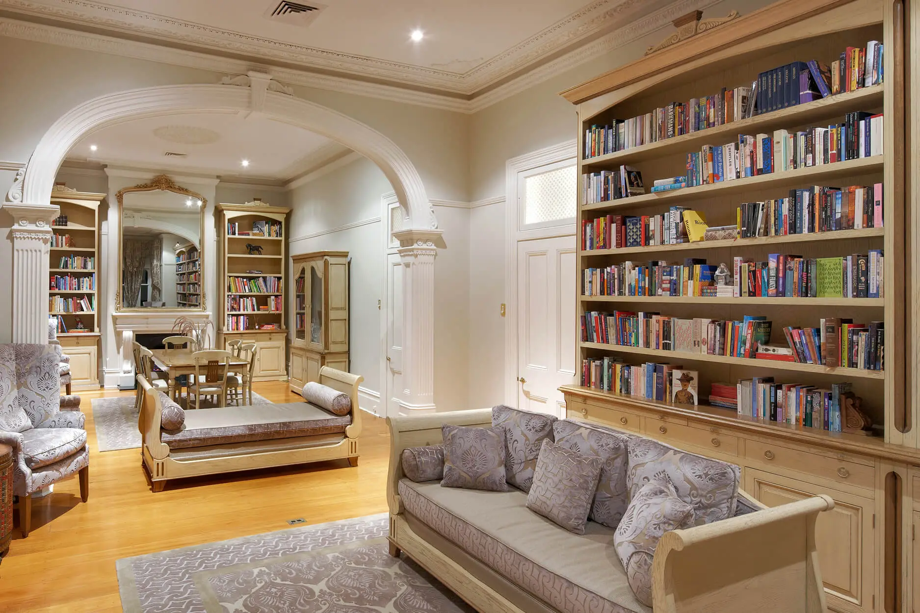 French Modern Style Bookcase Design