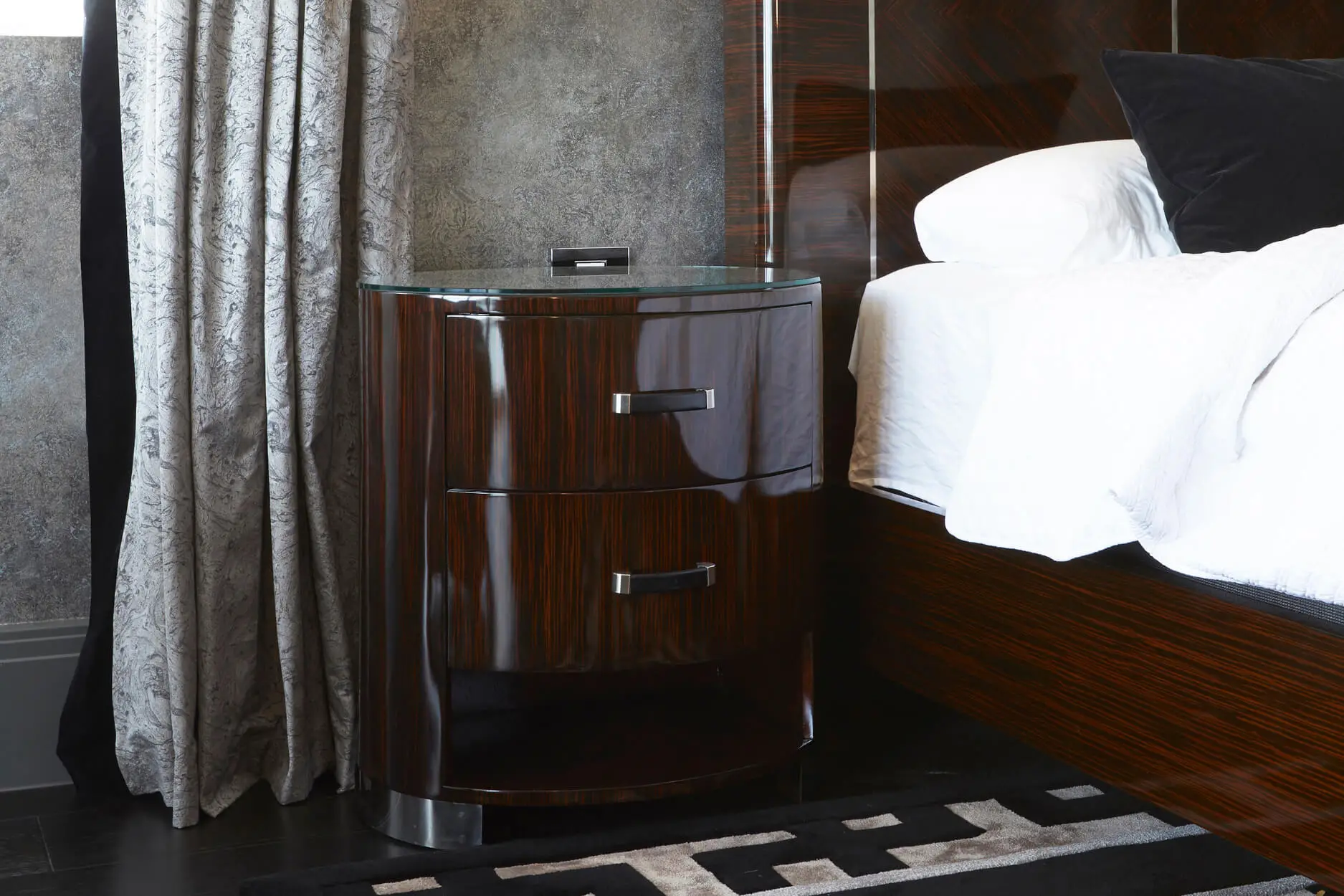 Art Deco Bedside Table