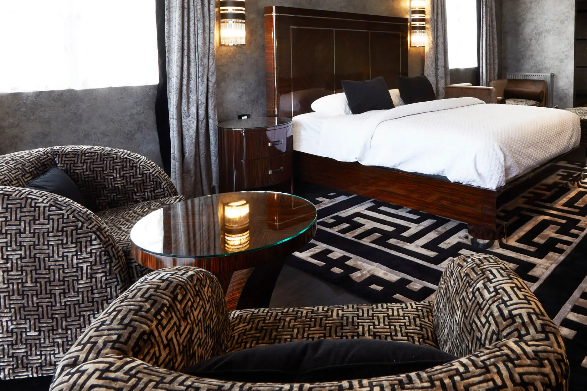 Art Deco Bedside Table