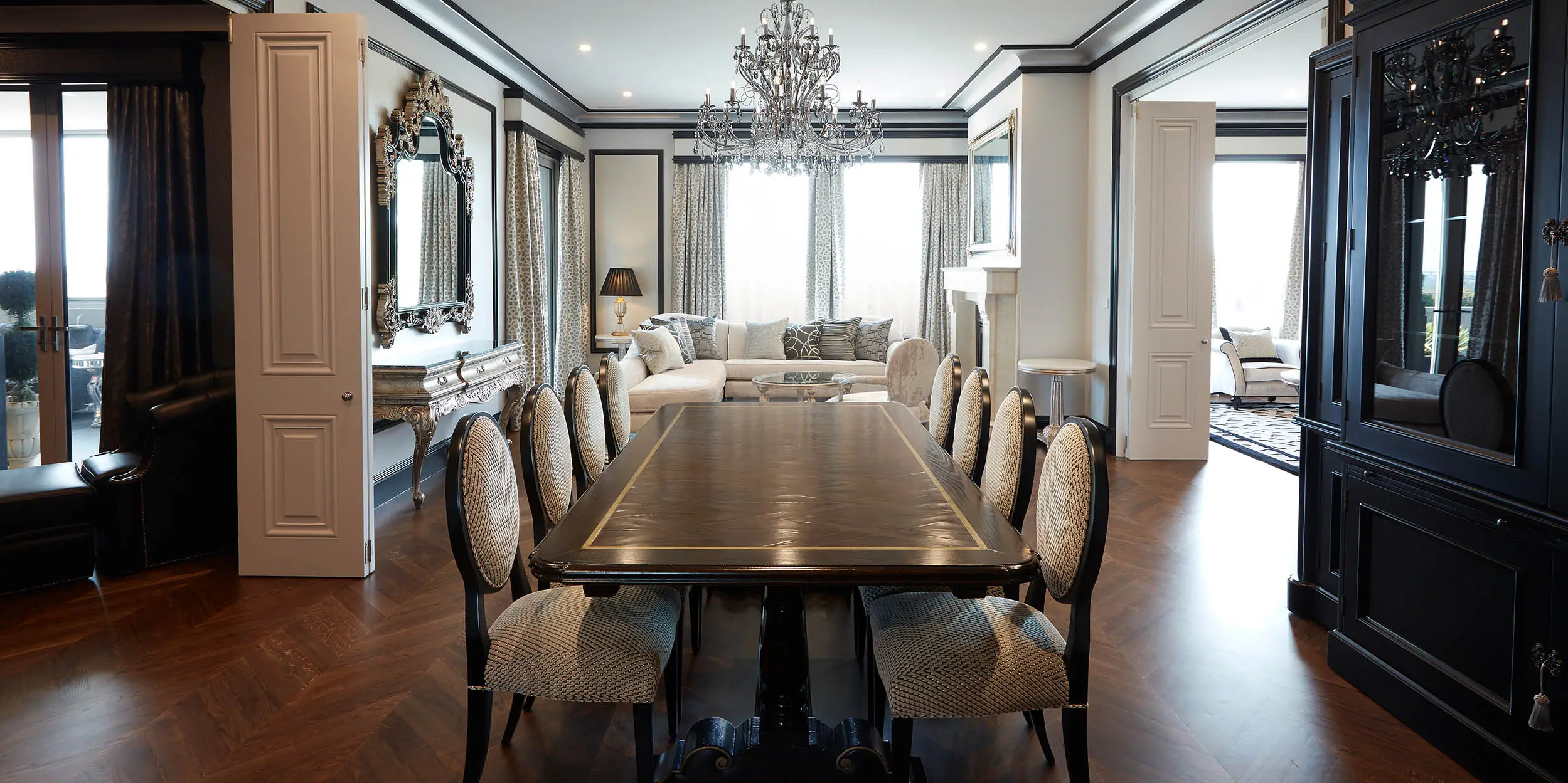 Modern Parisian Interior by Luxury Interior Designer and Furniture Manufacturer, Mark Alexander