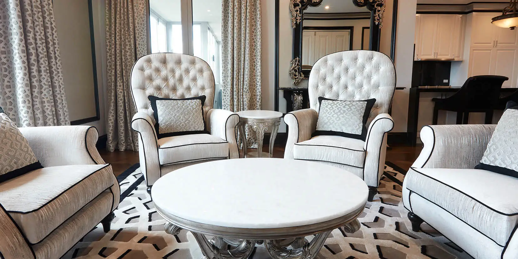 Modern Parisian Interior by Luxury Interior Designer and Furniture Manufacturer, Mark Alexander