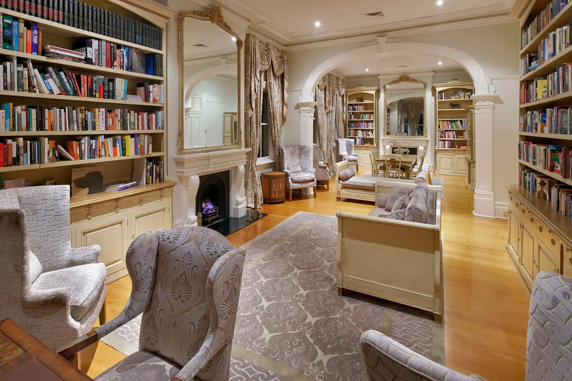 French Modern Style Bookcase Design