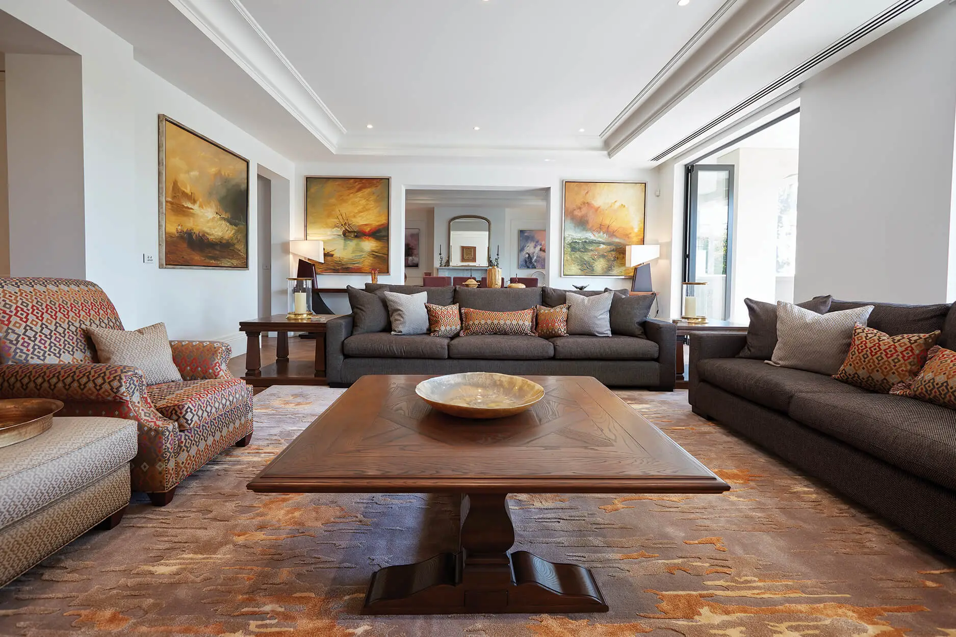 Designer Georgian Coffee Table