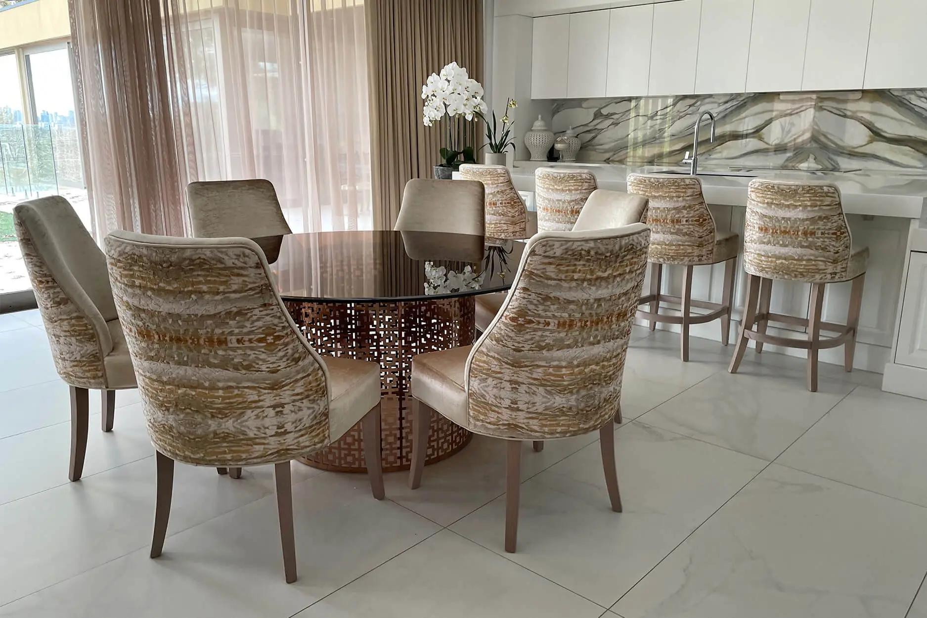 Designer Chairs By Luxury Interior designer, Mark Alexander design