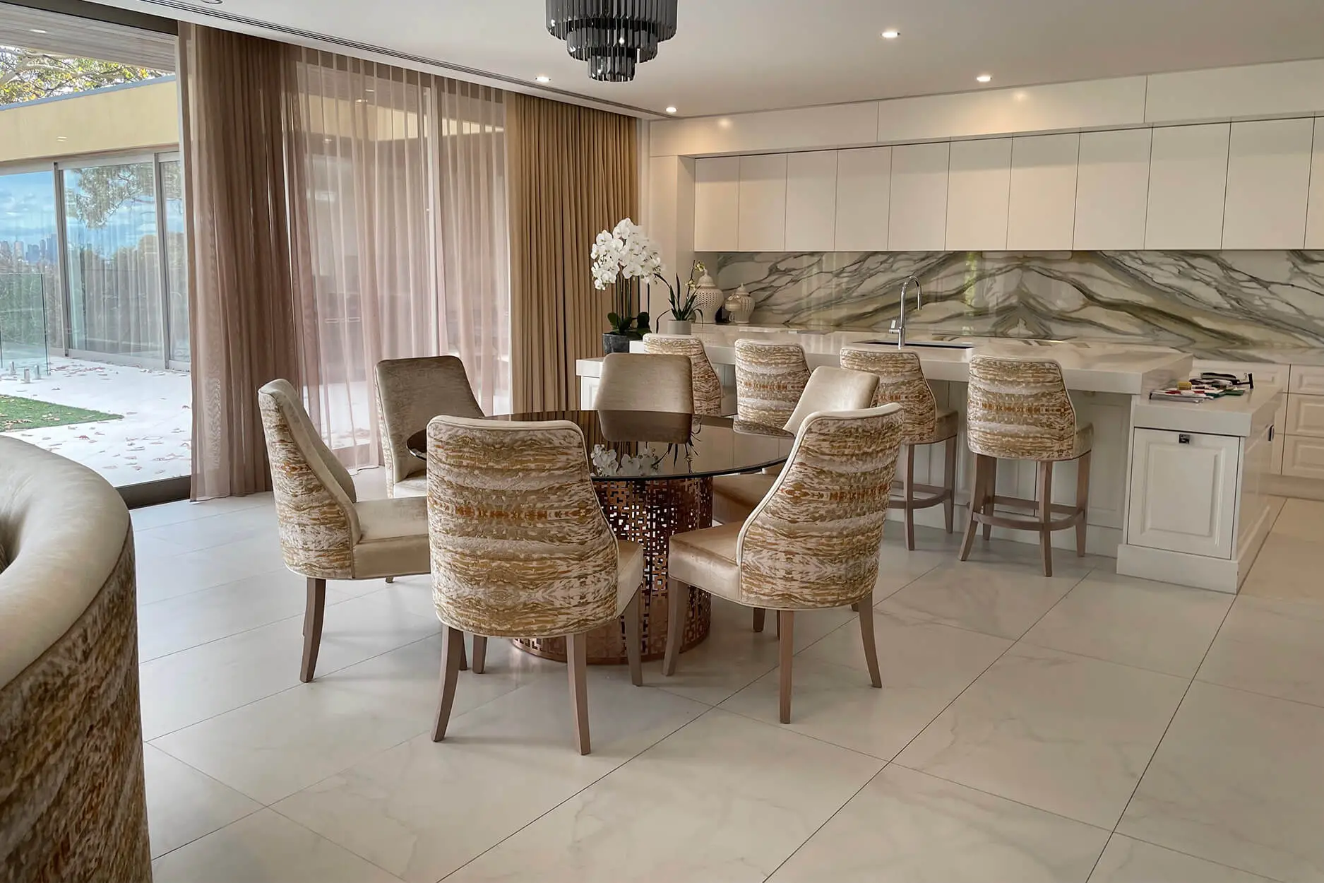 Designer Chairs By Luxury Interior designer, Mark Alexander design