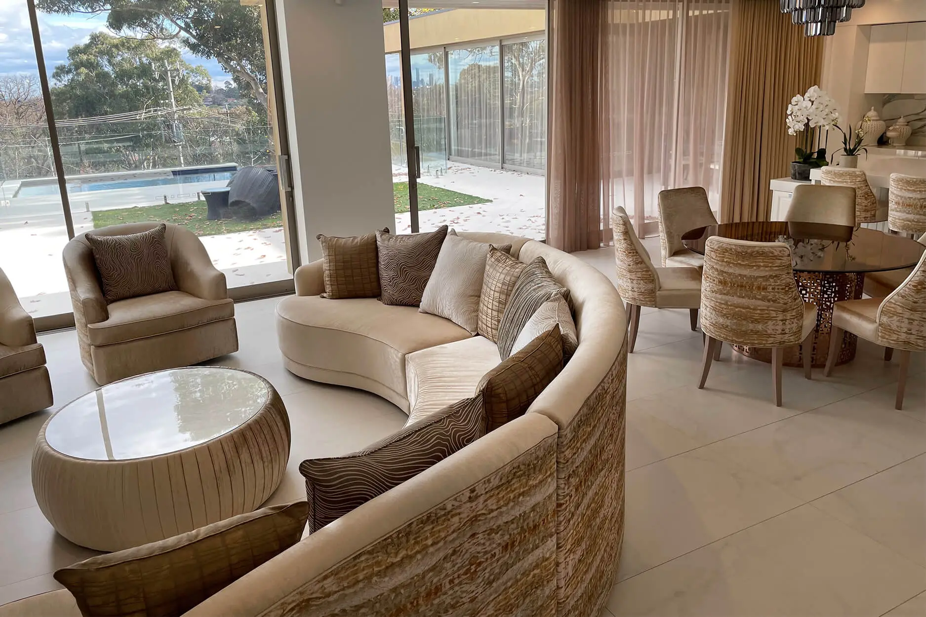 Designer Chairs By Luxury Interior designer, Mark Alexander design