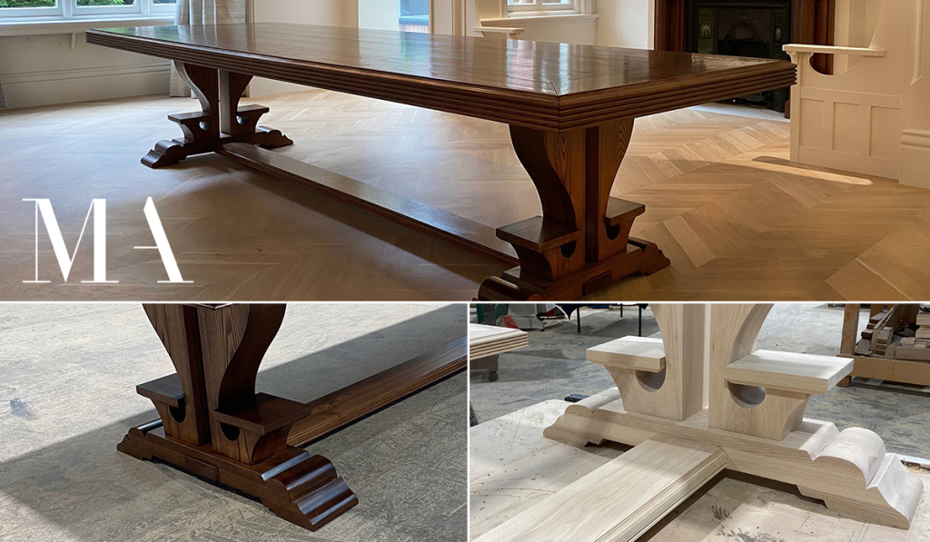 Federation Art Nouveau Dining Table