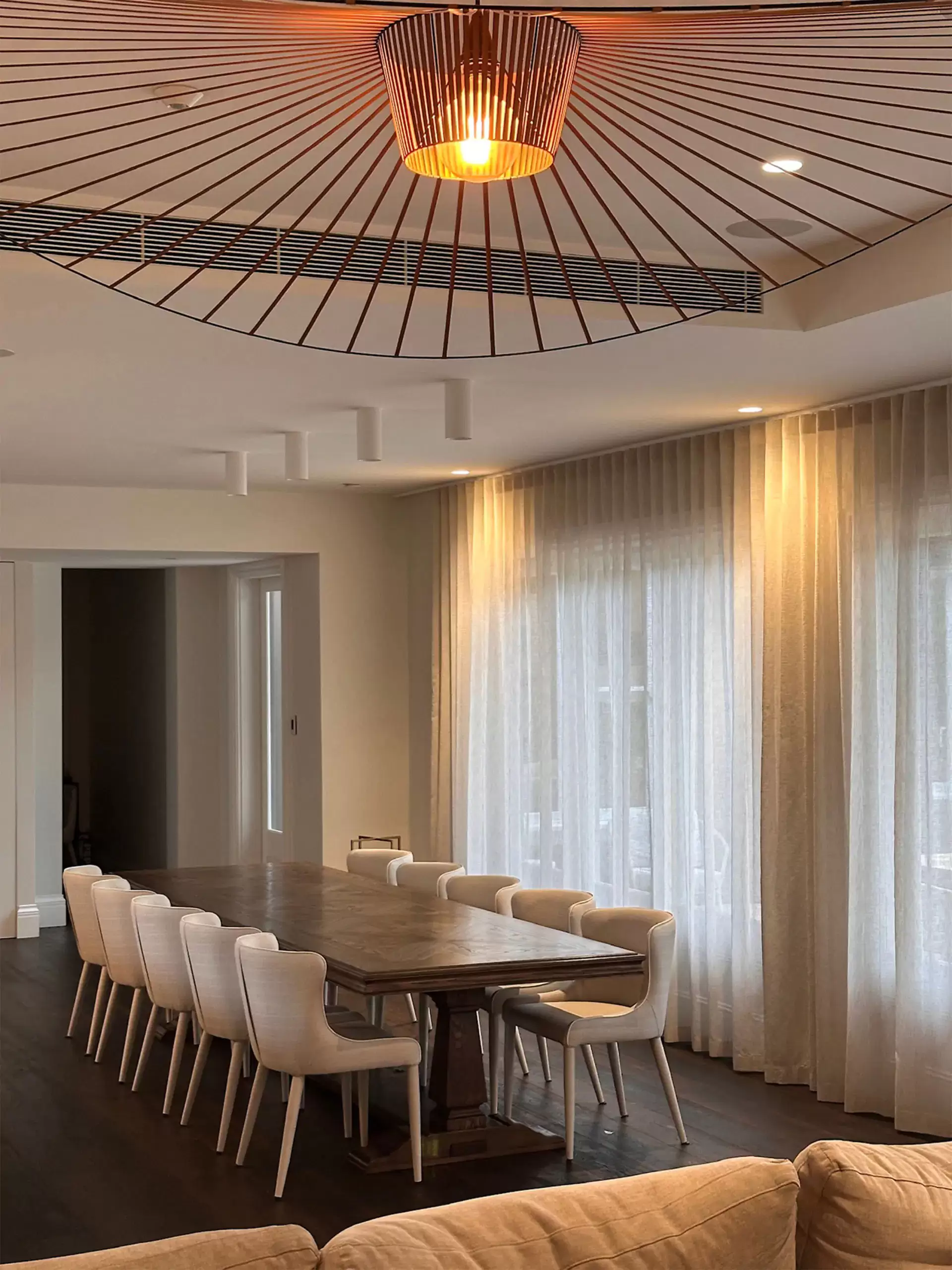 Bespoke Contemporary Parquetry Dining Table by Luxury Interior Designer, Furniture Designer and Manufacturer, Mark Alexander