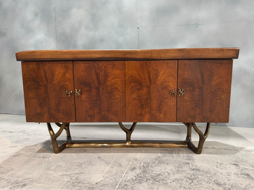 Bronze Base Sideboard by Luxury Interior Designer and Furniture Manufacturer, Mark Alexander