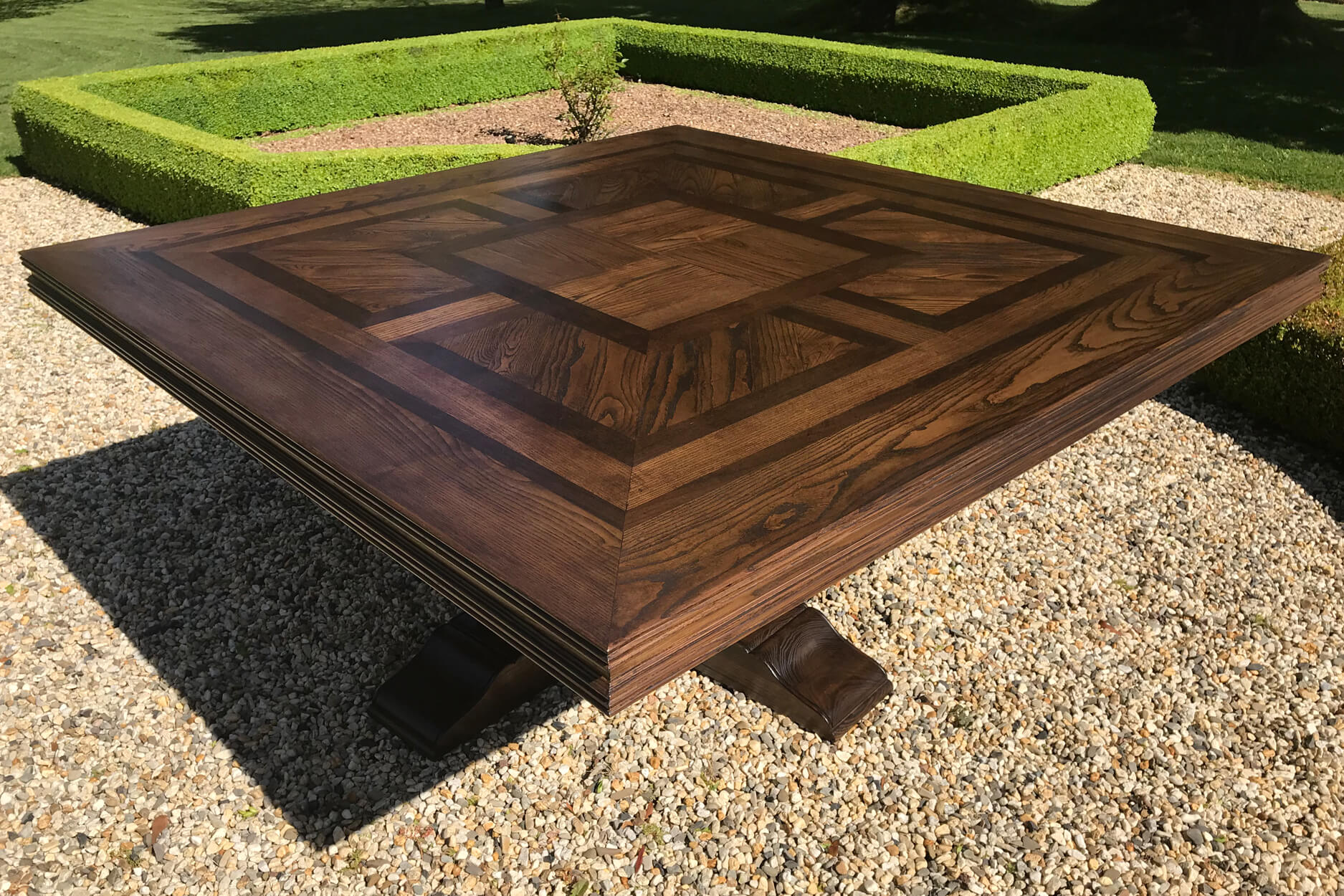 French Parquetry Dining Table and Australian Made Chairs: A Perfect Pairing for Timeless Interiors