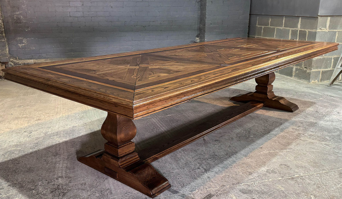 The Search for Luxury Australian Made Parquetry Dining Tables Ends Here