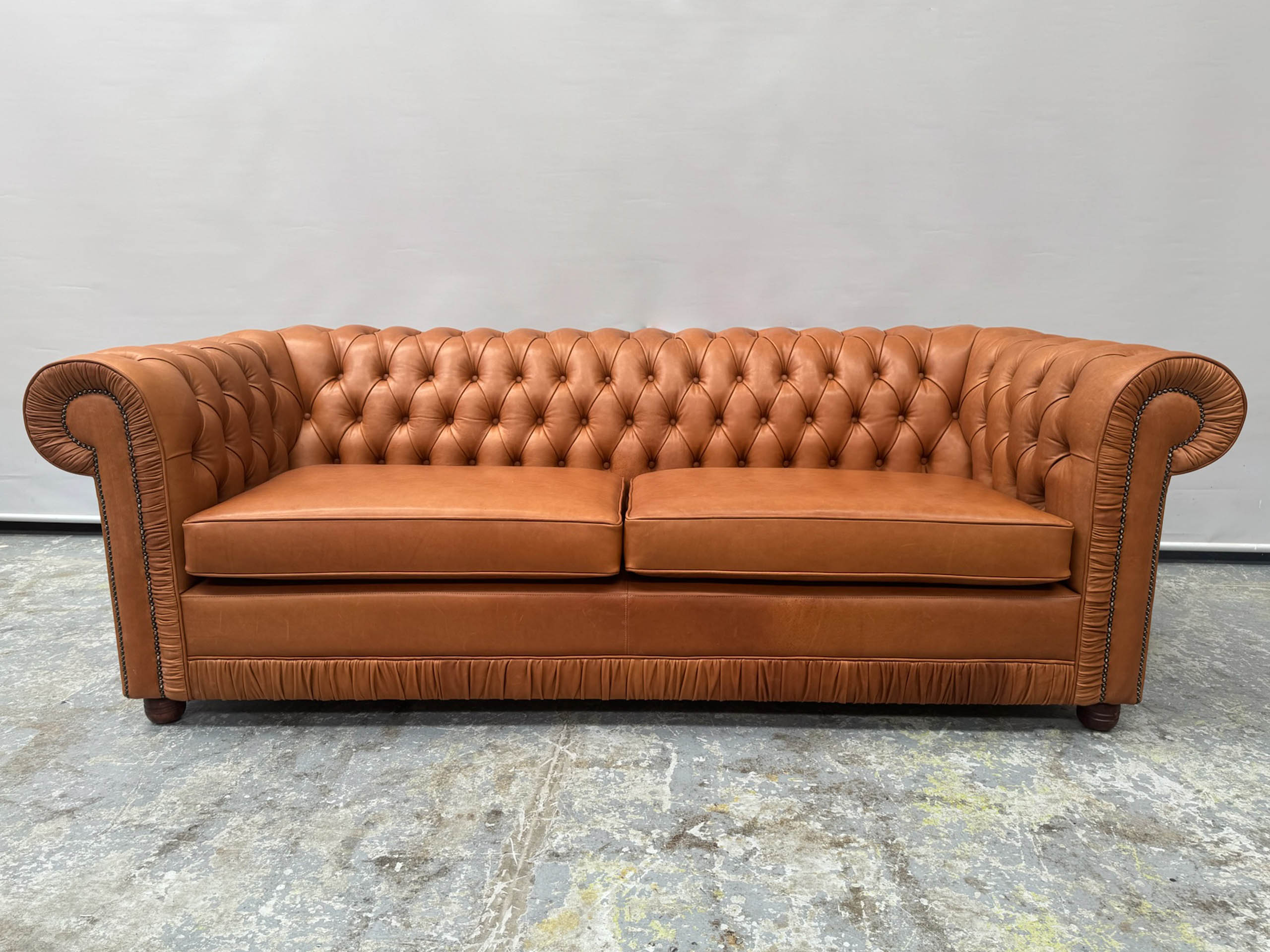 Bespoke Leather Chesterfield Sofa by Luxury Interior Designer and Furniture Manufacturer, Mark Alexander Bespoke Leather Chesterfield Sofa by Luxury Interior Designer and Furniture Manufacturer, Mark Alexander