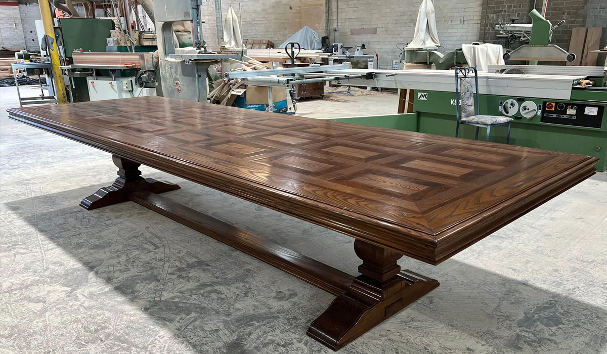 More Than Just Furniture: The Parquetry Dining Table as a Work of Art