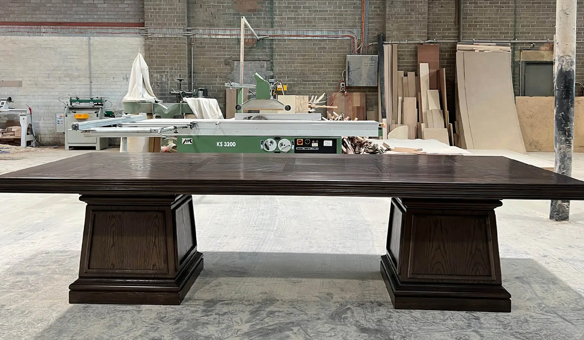 The Design Process Behind Every Parquetry Dining Table