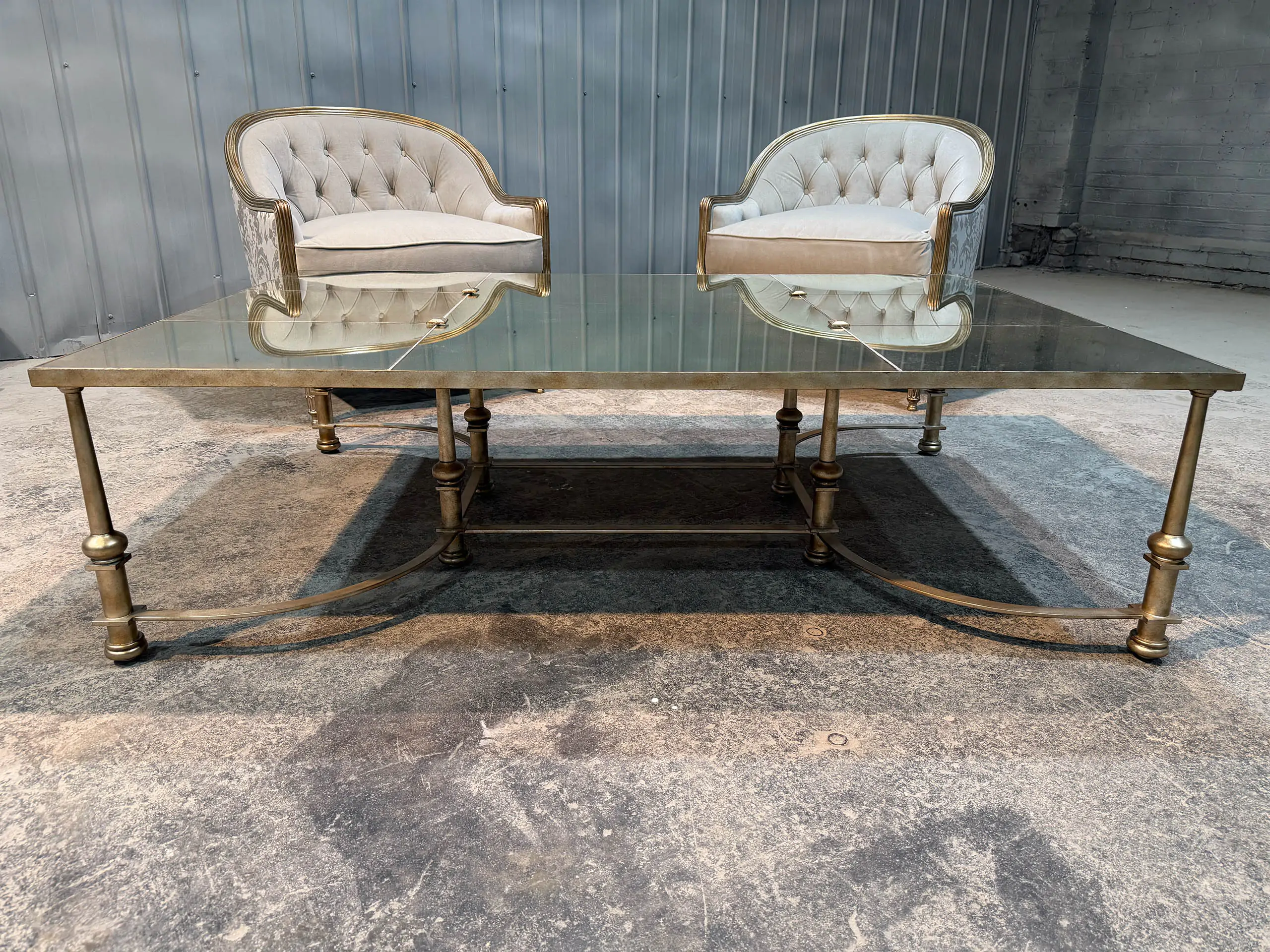 Luxury Custom Made French Coffee Table by Luxury Interior Designer and Furniture Manufacturer, Mark Alexander