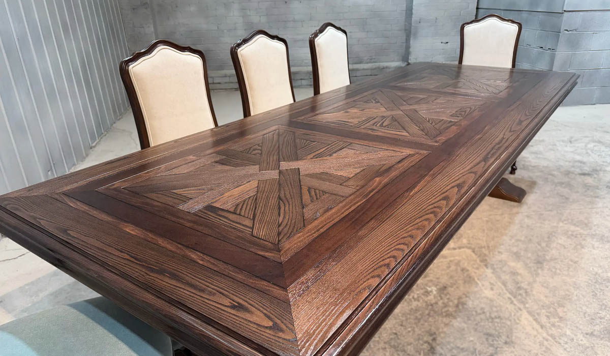 It’s Time to Invest in a Custom Made Parquetry Dining Table for Your Home