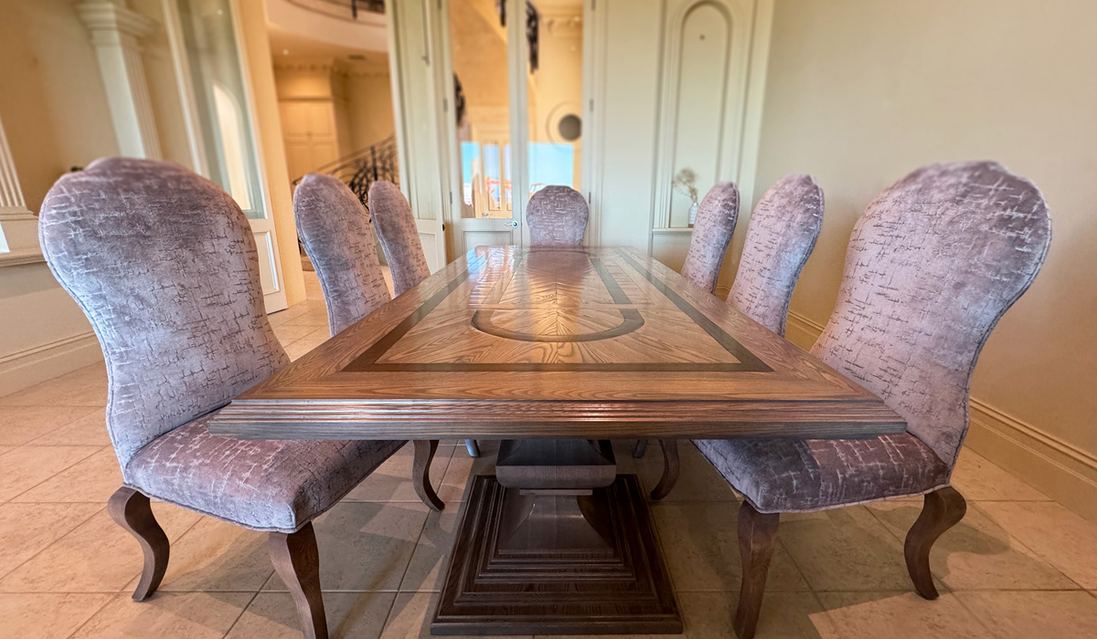 Why a Bespoke Parquetry Dining Table Is Designed, Not Chosen