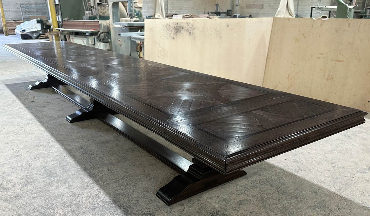 The Value of Handcrafted Extension Parquetry Dining Tables in Modern Living