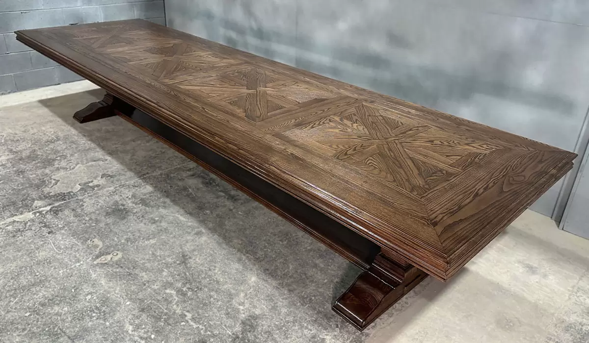 French Elegance Meets Contemporary Craft in Long Luxury Dining Tables