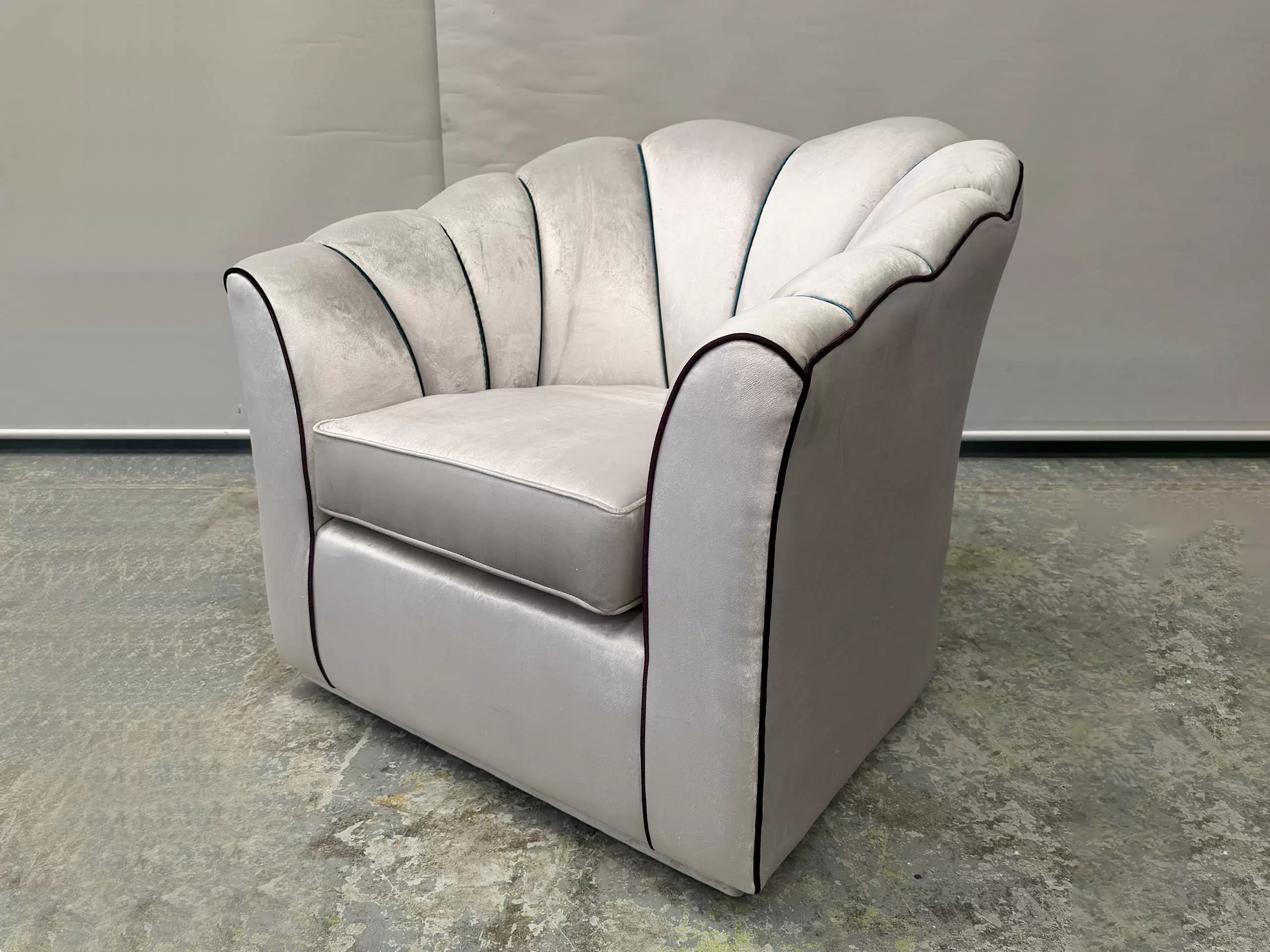 Bespoke Hollywood Glam Armchair by Luxury Interior Designer, Furniture Designer and Manufacturer, Mark Alexander