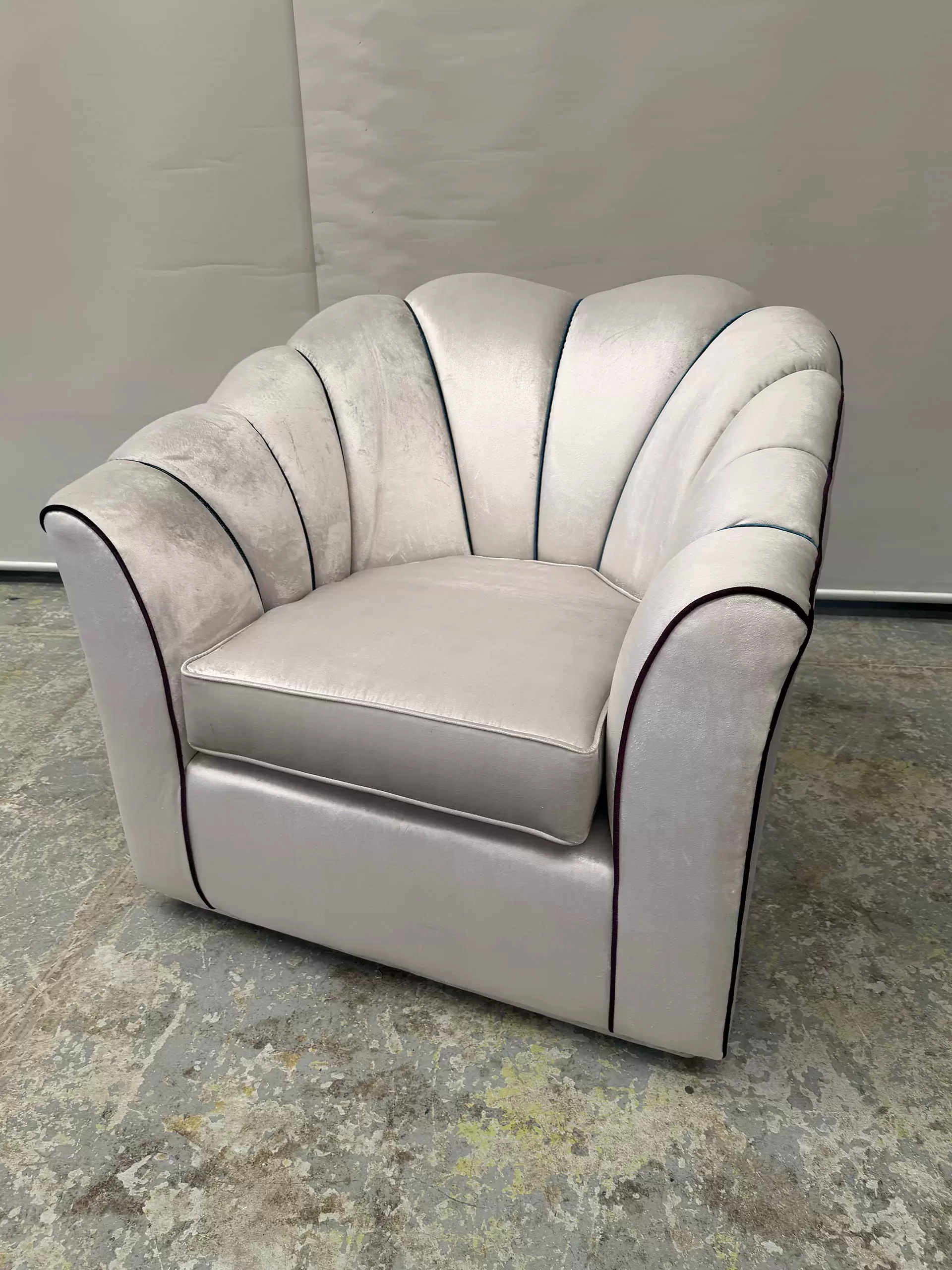 Bespoke Hollywood Glam Armchair by Luxury Interior Designer, Furniture Designer and Manufacturer, Mark Alexander